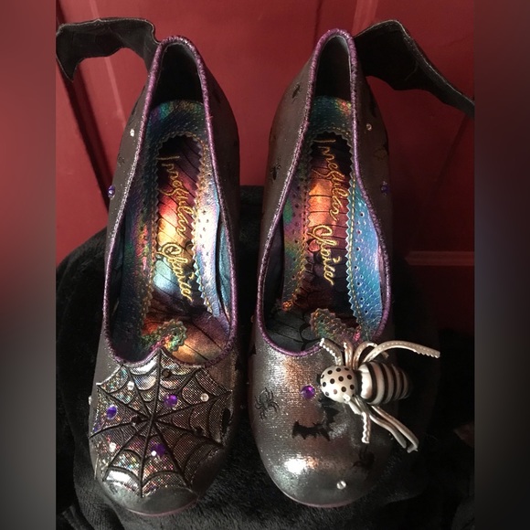 NEW RARE IrregularChoice Batty heels Size 9 in box - Picture 13 of 17
